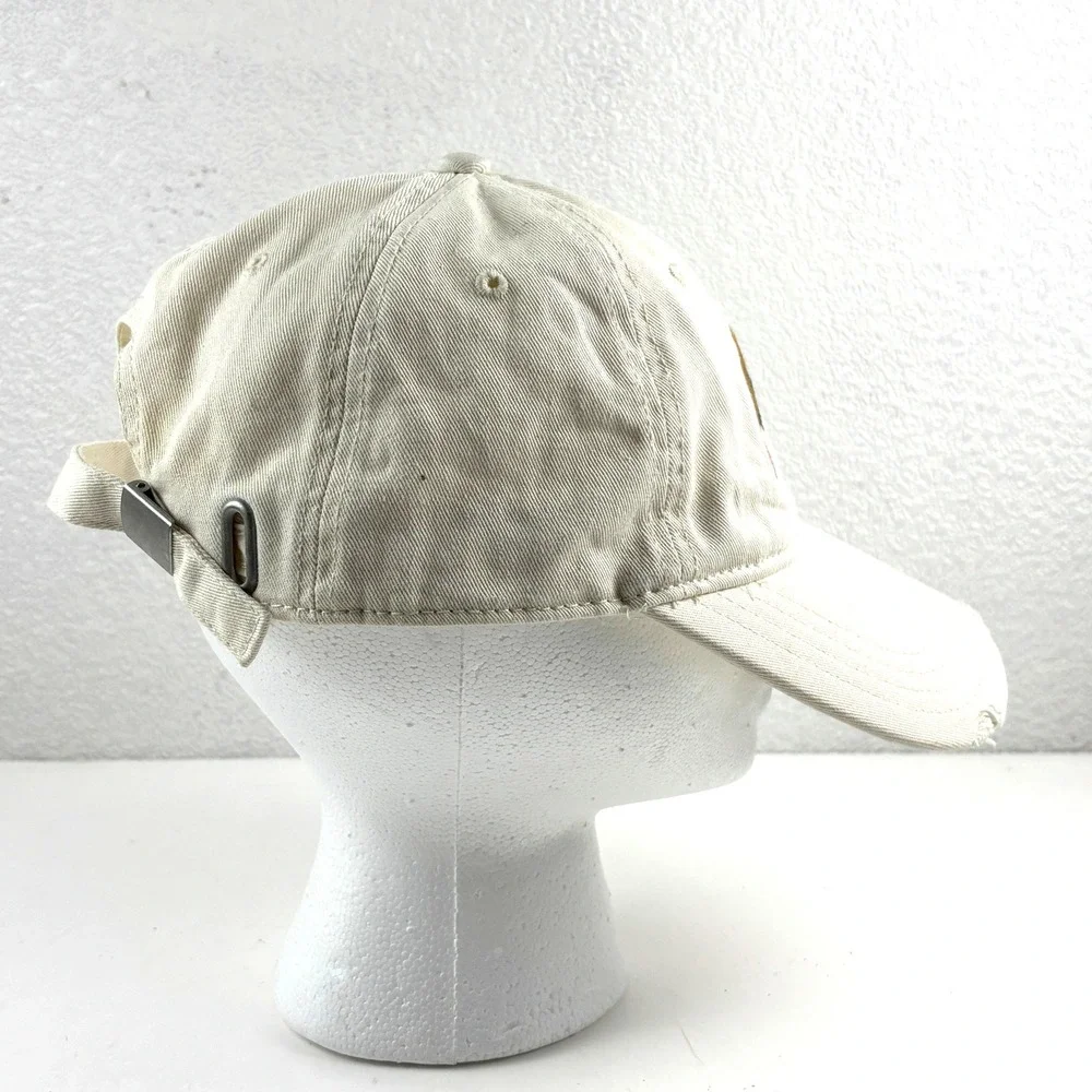 Aerie Baseball Cap Womens OS Cream‎ Aloha Rainbow Distressed Dad Hat Beachy